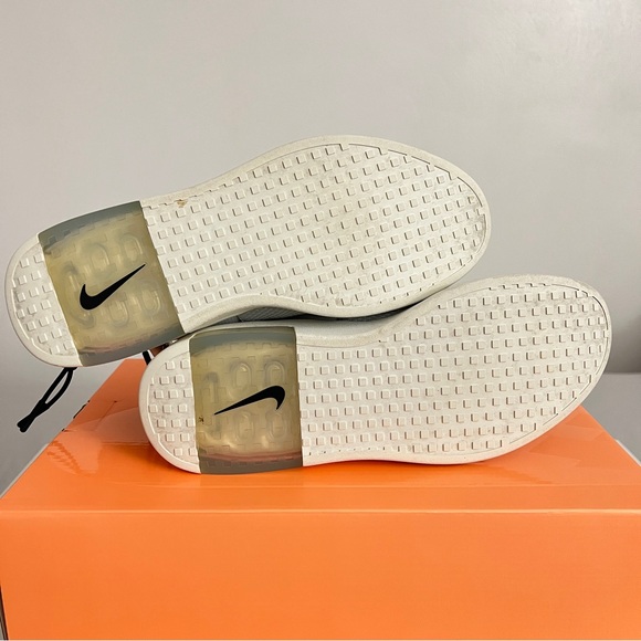 Nike Air Fear Of God Moccasin Pure Platinum / Black-Sail Men’s 6.5 Women’s 8 - Picture 8 of 9